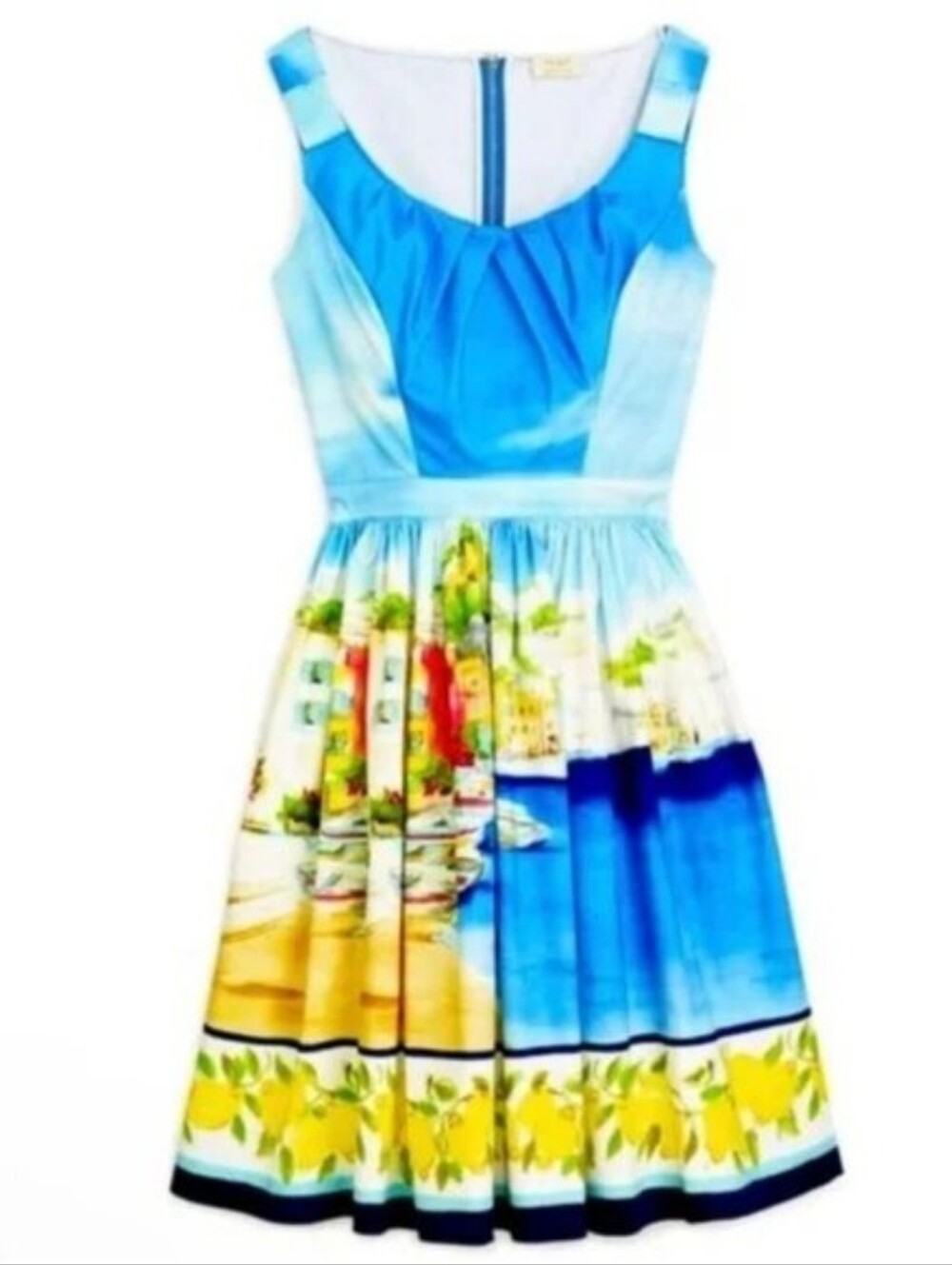 Kate Spade Rare Vintage Beautiful Cotton Fit & Flare Dress Size 8/10